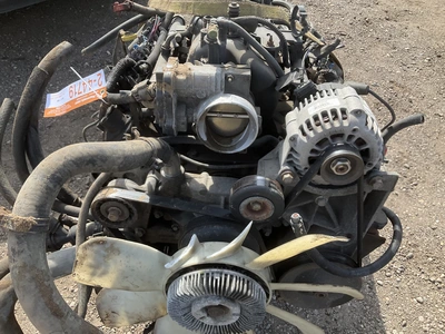 Chevy 5.3L V8 gas engine with 4L60E automatic transmission, used, said to have approx 120,000 miles ...