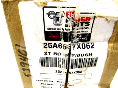 NEW FISHER 25A6687X062 SEAT RING RETAINER/BUSHING 25A6687X012
