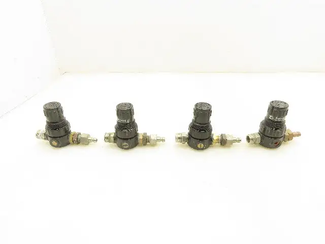 RS14MC Air Pressure Regulator 1/4" Ports 290 PSI  Lot of 4