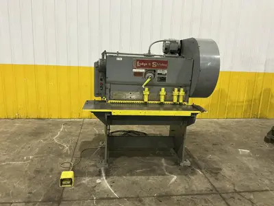 40"  x 12 GA LODGE & SHIPLEY MODEL #2CT40 MECHANICAL POWER SHEAR: YOBRO #25139