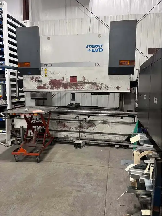 Used 2007 LVD STRIPPIT PPEB-150 Press Brakes Illinois US | Asset Exchange Corporation #520260