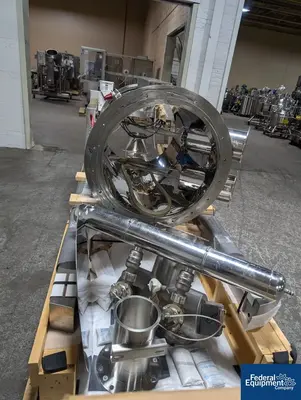 USED Vector Vector Fluid Bed Dryer, Model FL-M-15, S/S