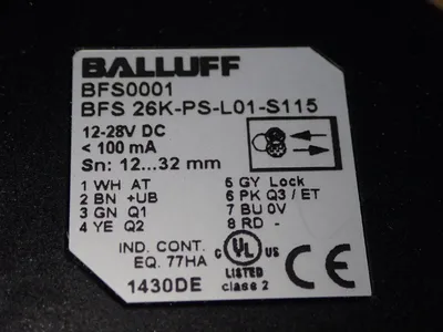 USED BALLUFF BFS0001