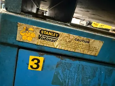 STANLEY VIDMAR CABINET TWO DRAWER STOCK HP-113