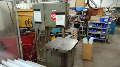 GROB RW-B Vertical Band Saws | Tight Tolerance Machinery (1)