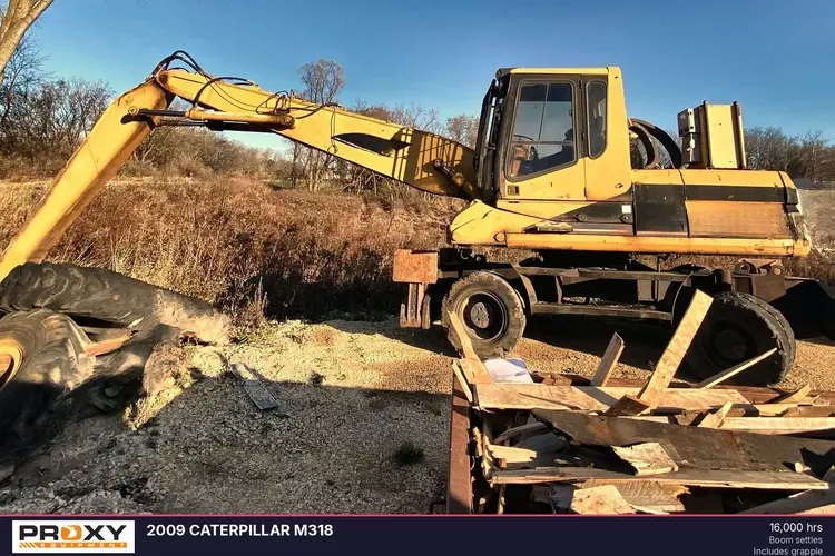 Used 2009 CATERPILLAR M318 Wheel Excavators Wisconsin US | Proxy Equipment #1377872