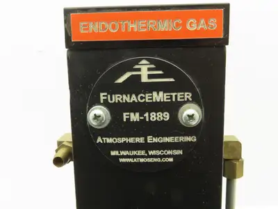 Atmosphere Engineering FM-1889 Endothermic Gas Flow Meter 0-1200CFH FurnaceMeter