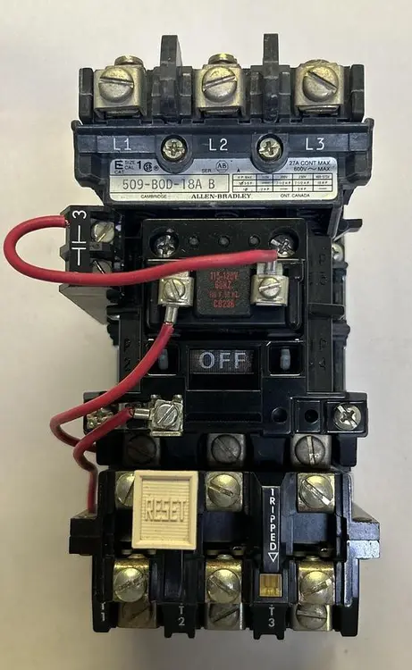Used ALLEN-BRADLEY 509-BOD-18A Industrial Controls Ohio US | Surplus Asset Holdings #1237601