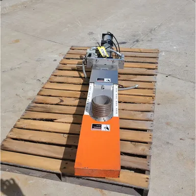 Used 5"dia. Stainless Steel Horizon Systems 3-way Three Way Tube Diverter Valve