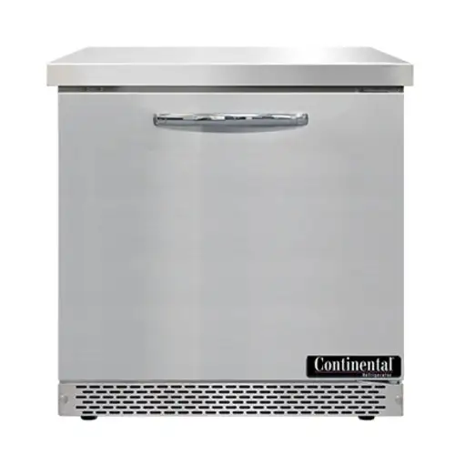 Continental SW32N-FB 32" Worktop Refrigerator W/ (1) Section, 115v