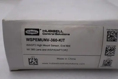 HUBBELL WSPEMUNV-360-KIT WSPADAPTOR2 OCCUPANCY SENSOR - STOCK GF103A