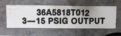 NEW FISHER 36A5818T012 I/P ASSEMBLY 3-15PSI CSA DIV 2