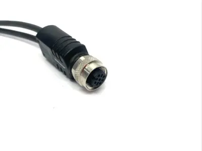 USED ESCHA SPLITTER Y-CABLE M12 TO DUAL M8, 8075852