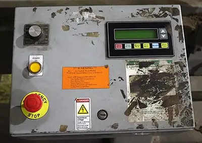 USED 120" APPLETON AUTOMATIC CORE CUTTER, MODEL A301 120" APPLETON AUTOMATIC CORE CUTTER, MODEL A301