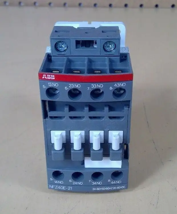 Used ABB NFZ40E-21 Relays & Switches | Palmetto Automation #1156454