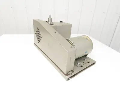 Edwards Speedivac ED100 Belt Drive Rotary Vacuum Pump 2-Stage 6CMH 230/460V 3PH