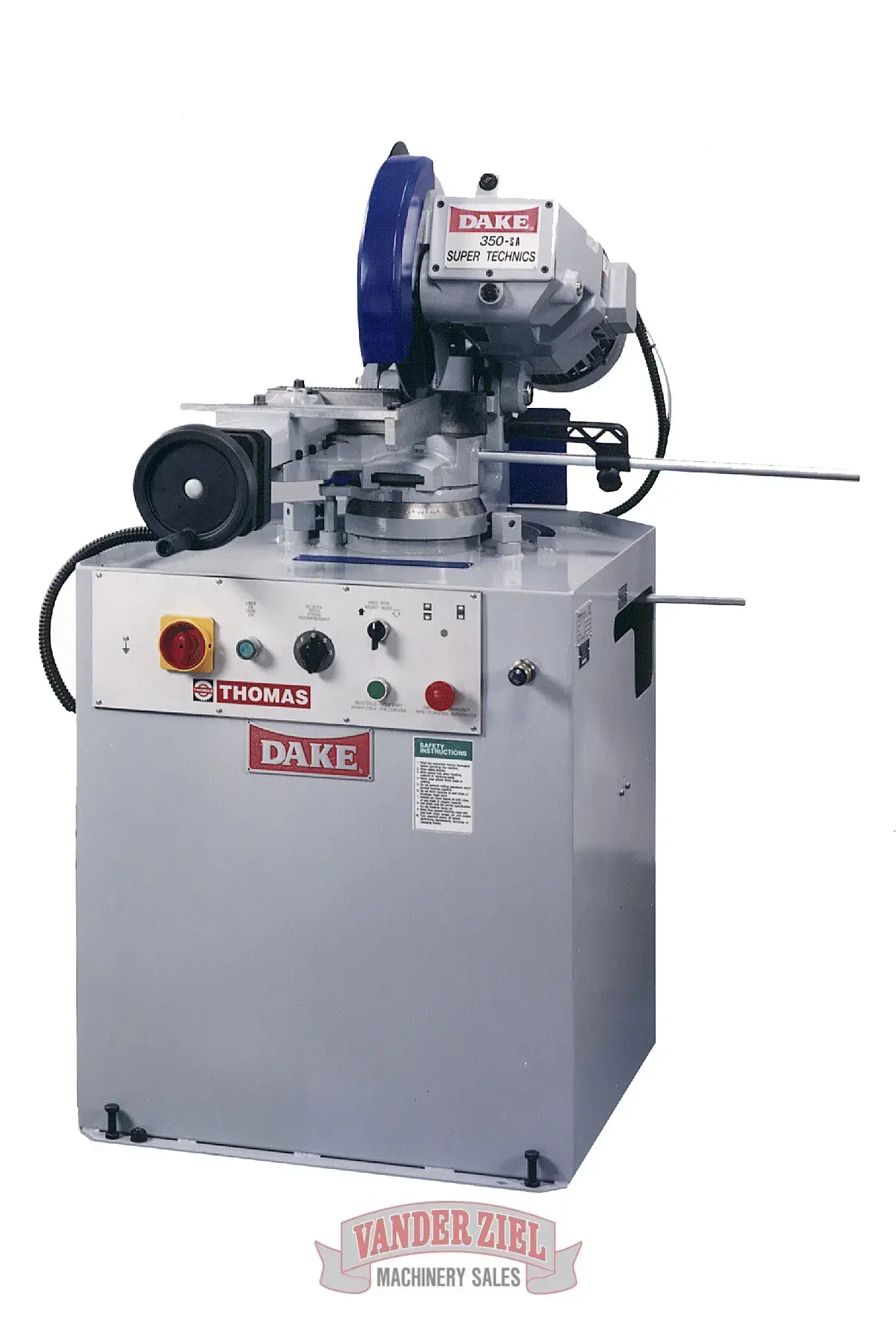 New | in-Stock DAKE TECHNICS SUPER 350SA Circular Cold Saws Michigan US | Vander Ziel Machinery Sales #482383