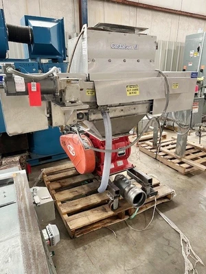 30' L x 70" Wide Carrier Fluid Bed Dryer With Heater