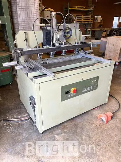 Used SCM MB29 USED MULTI SPINDLE LINE BORING MACHINE ($900) Woodworking Line Boring Machines Ontario CA | Brighton Woodworking Machinery #477032