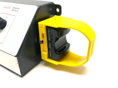 USED TELESONIC ULTRASONIC USP, TSP, USV WELDING E-STOP CONTROL STATION