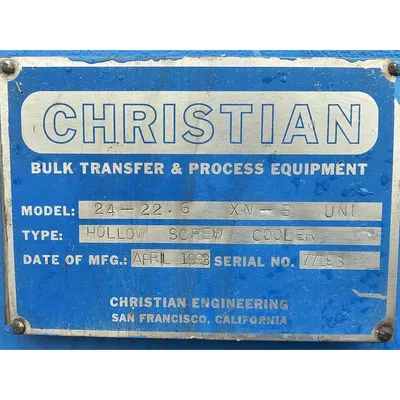 USED CHRISTIAN ENGINEERING 24-22.6 XN-B UNI