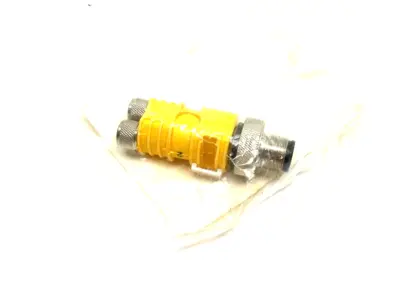 NEW TURCK CABLE SPLITTER, 2-PORT, M8 3-WIRE TO M12 U0117-1