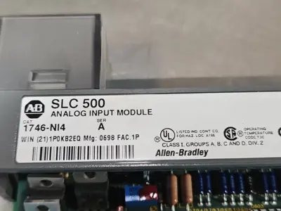Allen Bradley 1764-NI4 Ser A SLC 500 Analog Input Module (BIN643)