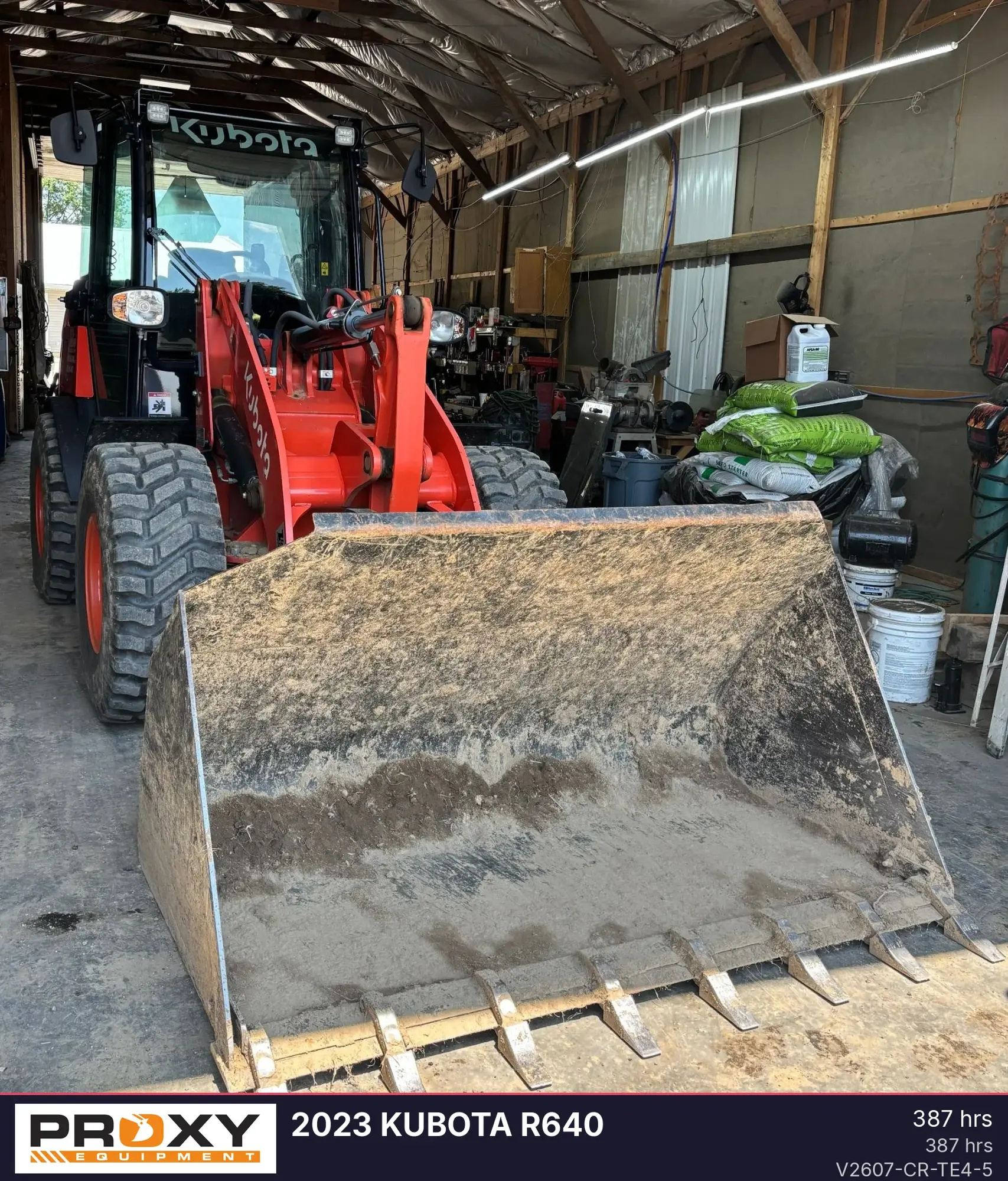 Used 2023 KUBOTA R640 Wheel Loaders Indiana US | Proxy Equipment #1388930