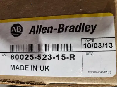 NEW ALLEN-BRADLEY 80025-523-15-R
