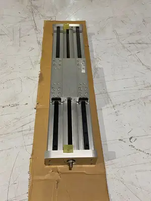 New | in-Stock Festo Ball Screw Spindle Axis 600mm Stroke Linear Actuators Michigan US | Maverick Industrial Sales #1398770