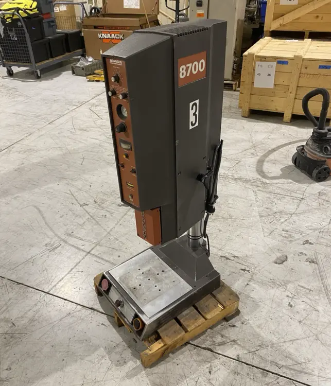 Used BRANSON Integrated Ultrasonic Welder 200/245VAC Input 50/60Hz Ultrasonic Welders Michigan US | Maverick Industrial Sales #1398035