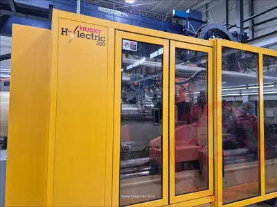 Used 2021 HUSKY H4L300-RS80/65 Injection Molding Machines Ohio US | Stopol Equipment Sales LLC #1419072