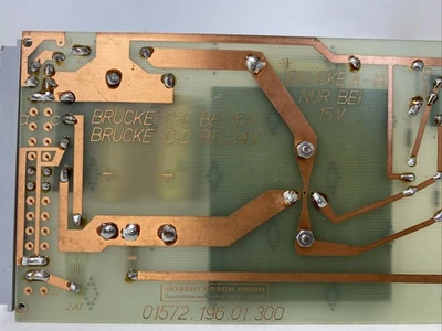 Preowned ROBERT BOSCH GMBH  01572.196.01.300 CIRCUIT BOARD Warranty Fst Shipping
