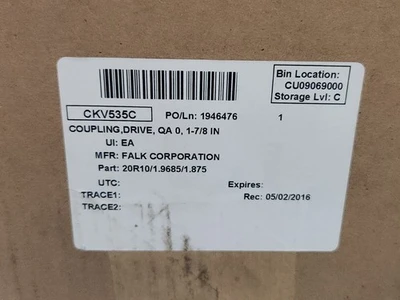 NEW Rexnord 20R10P-50.00C-1.875S