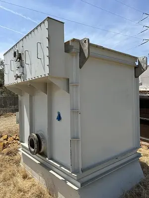 Heat Exchanger, Air-Fin Tube, 1200 deg F, Canon Boiler Works #S744456
