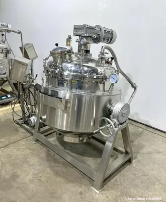 Flowtam Sanitary 200 Liter Stainless Steel Process Kettle