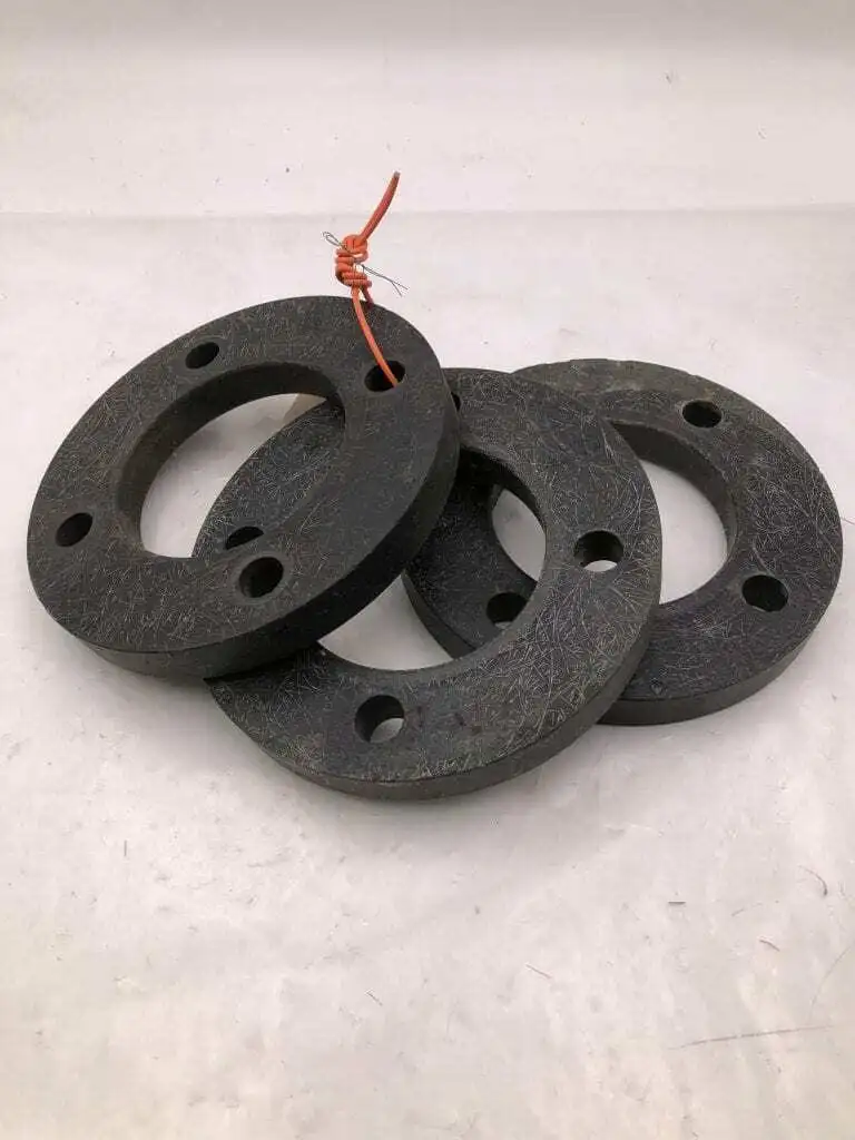 +GF+ Georg Fischer UP-GF 3″ PVDF Coated Flange Ring DN80 -Lot of 3
