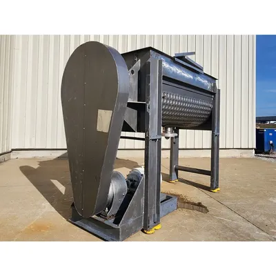 Used 35 Cu/Ft Stainless Steel Jacketed Double Ribbon Mixer