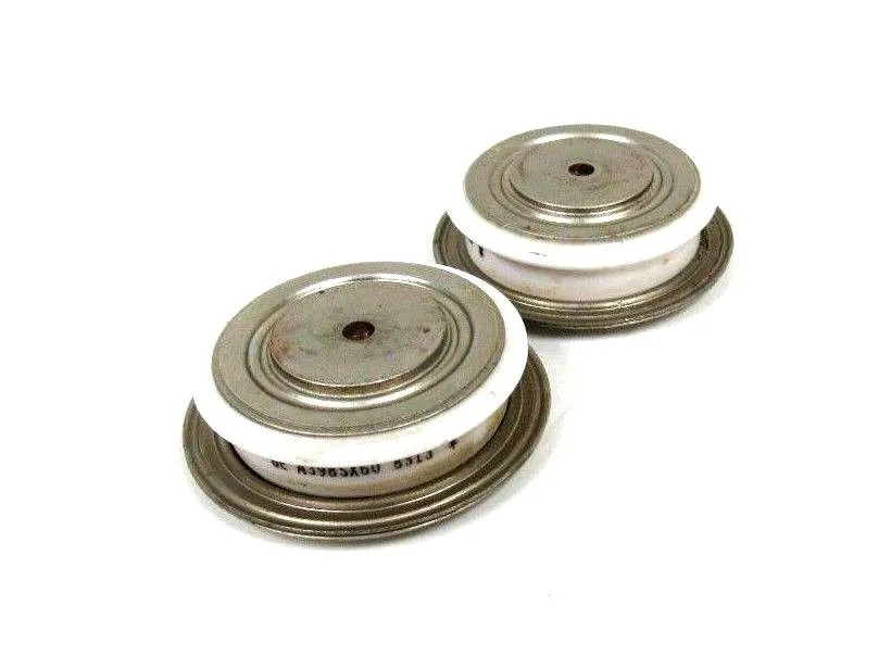 USED LOT OF 2 GENERAL ELECTRIC A398SX60-8313 THYRISTOR A398SX608313