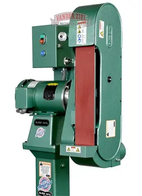 New | in-Stock BURR KING 960-400 Wide Belt Sanders Michigan US | Vander Ziel Machinery Sales #1556621