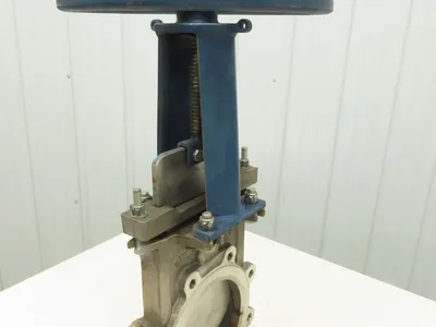 ITT Fabri-Valve C67R304  8" Stainless Knife Gate Valve Rising Stem 150 CWP