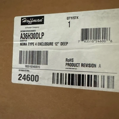 NEW Hoffman A36H30DLP