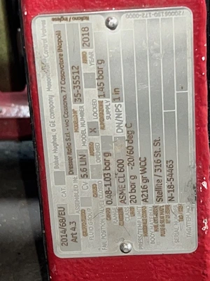 USED Masoneilan 35-35512