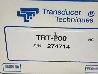 TRT-100 | Transducer Techniques  Reaction Torque Sensor - Used