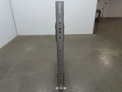 30" Wide Incline Conveyor Leg Floor Support 20-54" Adj Height Gray Heavy Duty