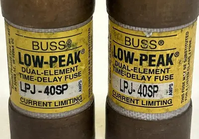 Used BUSSMANN LPJ-40SP Miscellaneous Equipment (Electrical & Power) | Surplus Asset Holdings #1190850