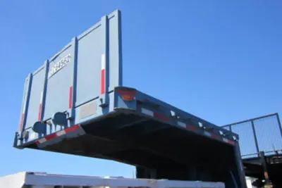 Used VACTOR VALMONT 25 TON DOUBLE DROP DECK Lowboy Trailers Florida US | USA Transequipment #1542612