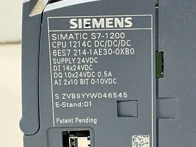 USED SIEMENS 6ES7214AE30-0XB0