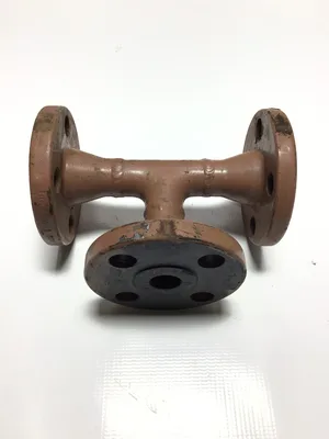 3″ Stainless Steel Flanged Tee SCH 10S SA105 XH 300# RF Pipe Fitting Industrial