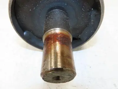 Hytrol 4"x 14.25" Crowned Take-Up Pulley for 24" Conveyor 1" Shaft